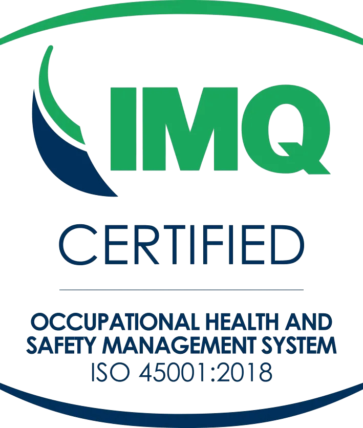 Marchio IMQ Certified ISO 45001:2018